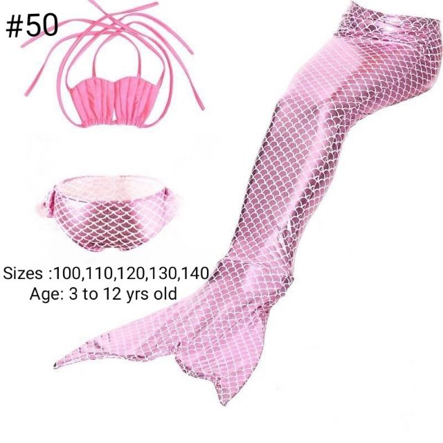 mermaid costume 3 year old