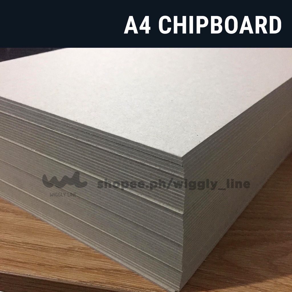 A4 Chipboard 2mm Pasteboard 25 Eska Board (1200gsm) Shopee Philippines