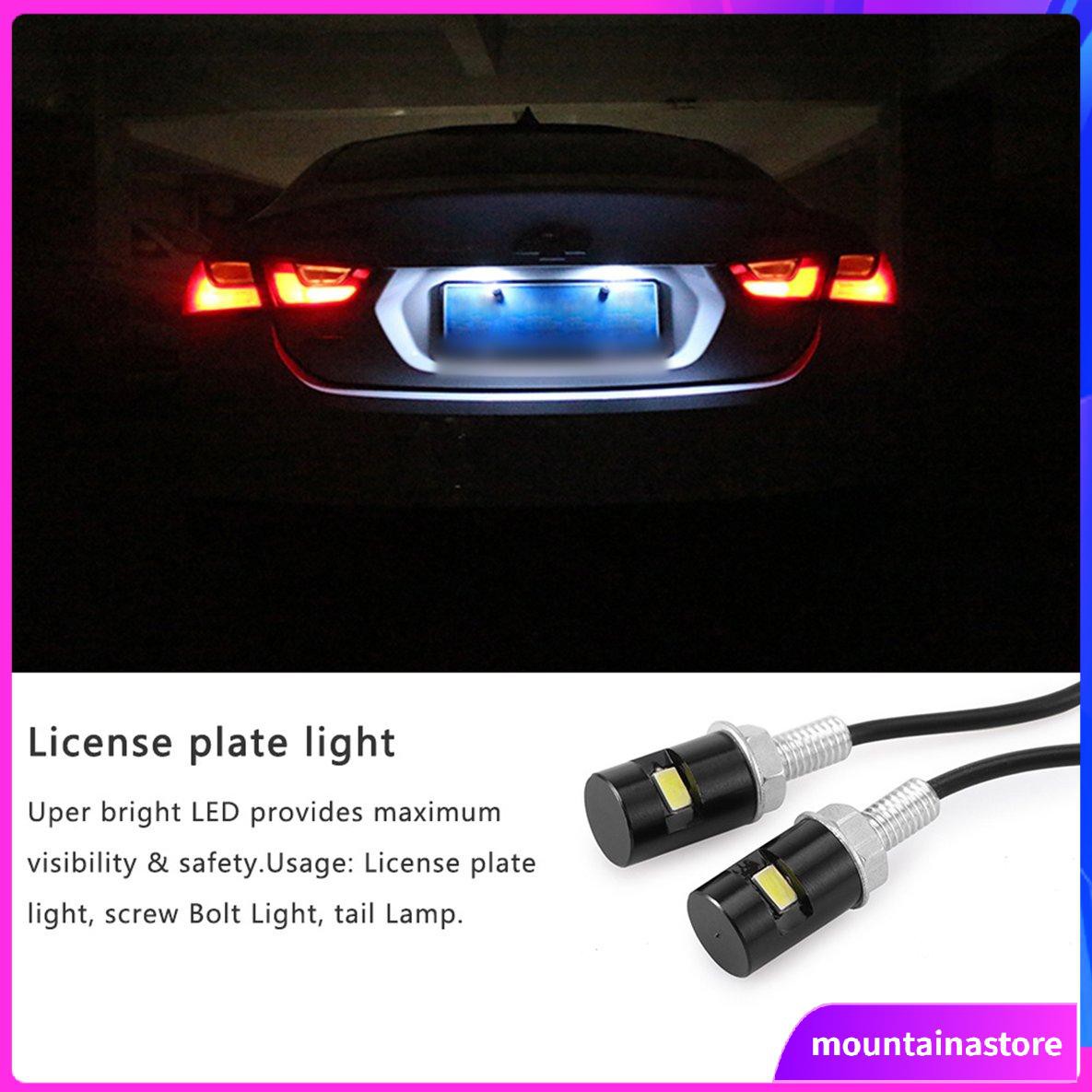 car number plate light