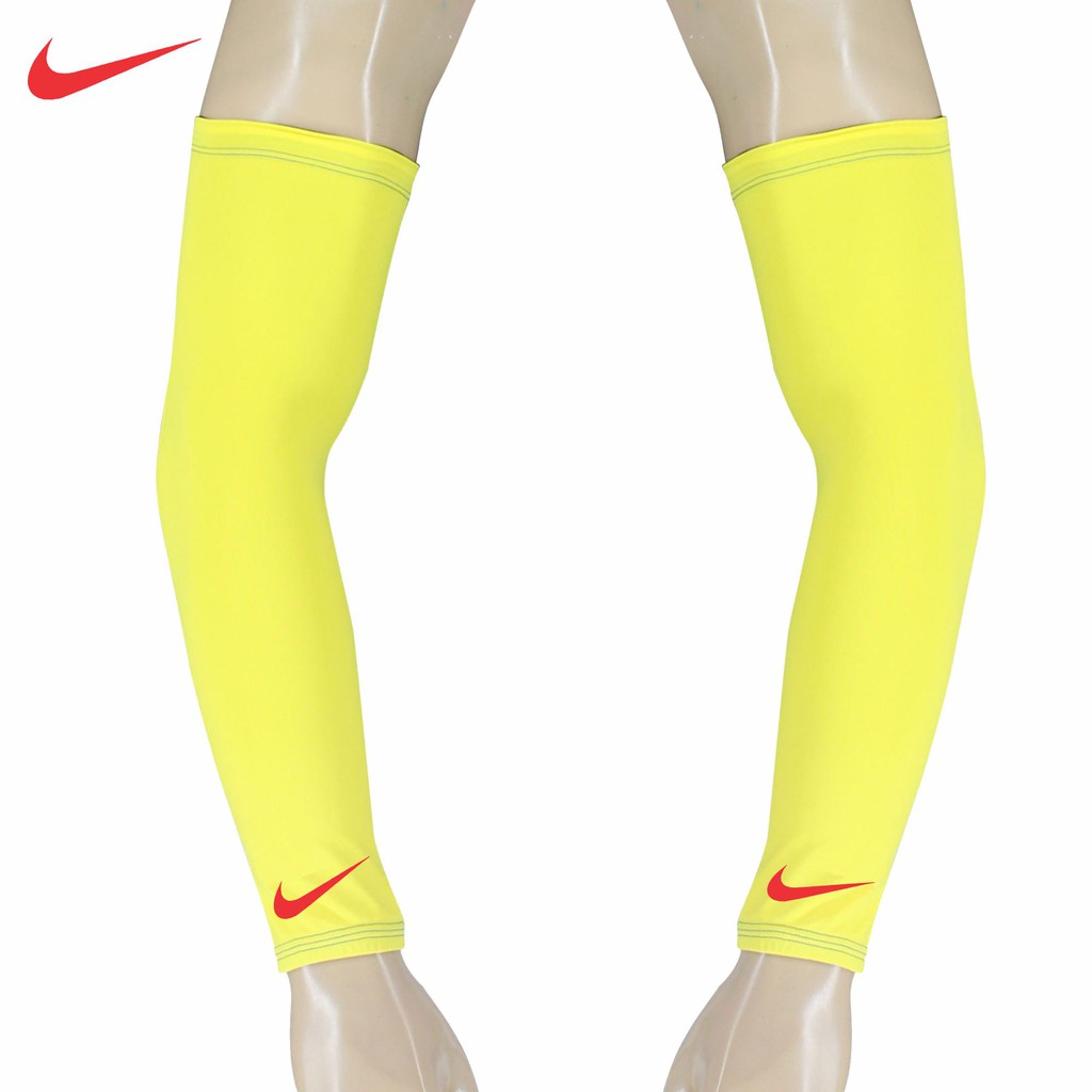 yellow nike spandex