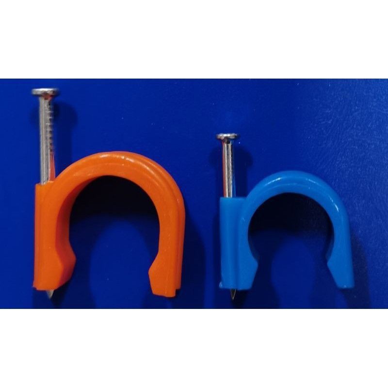 PVC CLAMP ORANGES BLUE 1/2 3/4 100pcs 1packP Shopee Philippines