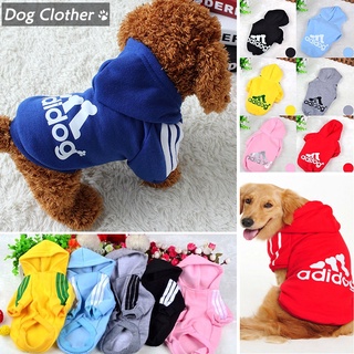 XS-XXL Dog Pet Clothes For Dog Shih Tzu Hoodie Sweater Stylepet Dog Costume Pet adidog