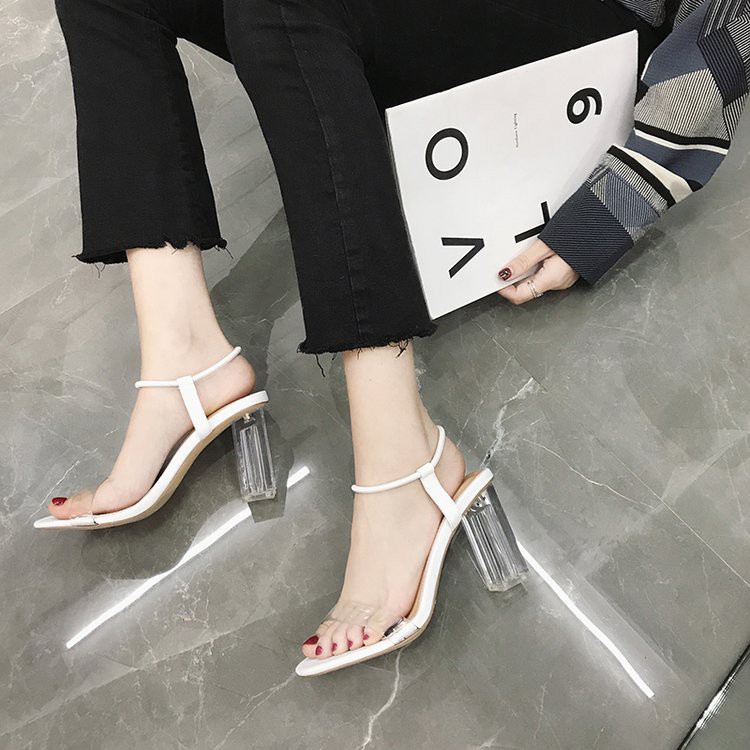 clear heels 2019