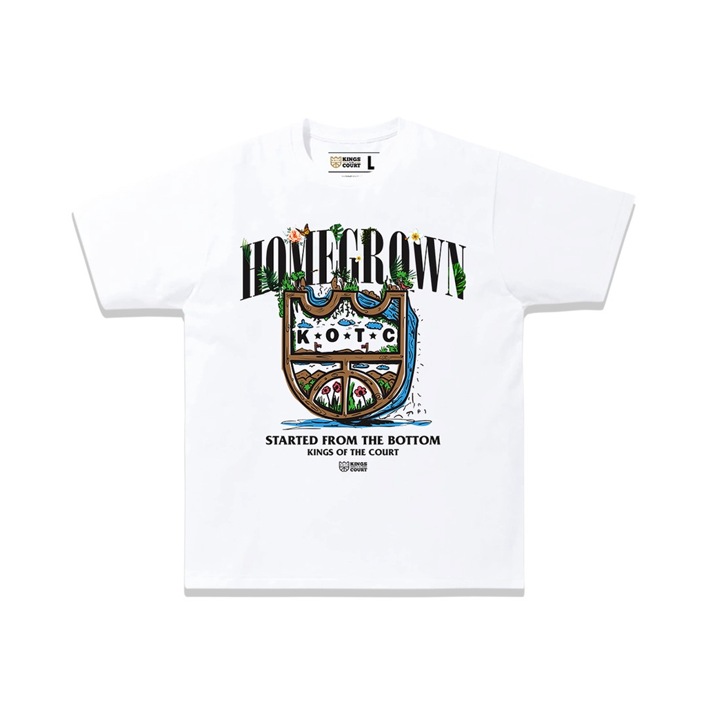 KOTC Homegrown Soft Cotton Blend T-Shirt in White | Shopee Philippines