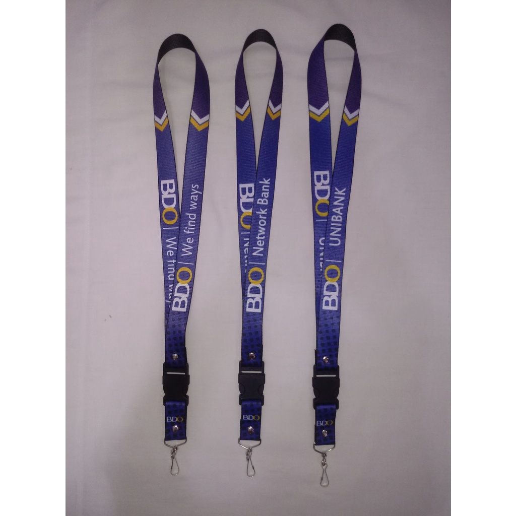 BDO ID Lace Lanyard Sling ID Holder Carabiner/Key Holder | Shopee ...