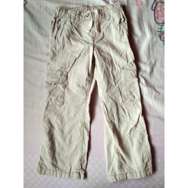 old khaki cargo pants