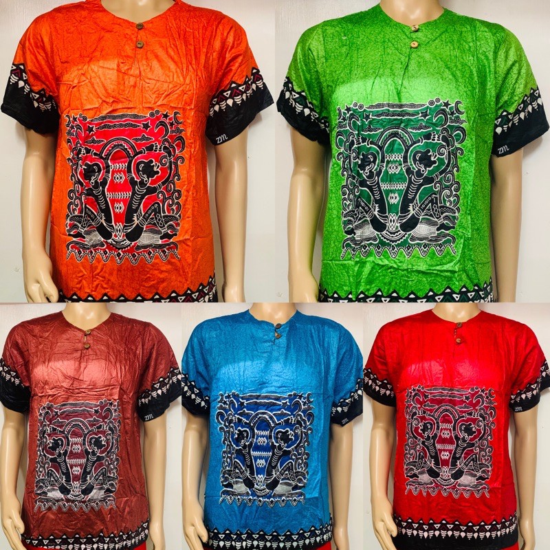 Dashiki Batik Bali Shirt (Unisex) | Shopee Philippines