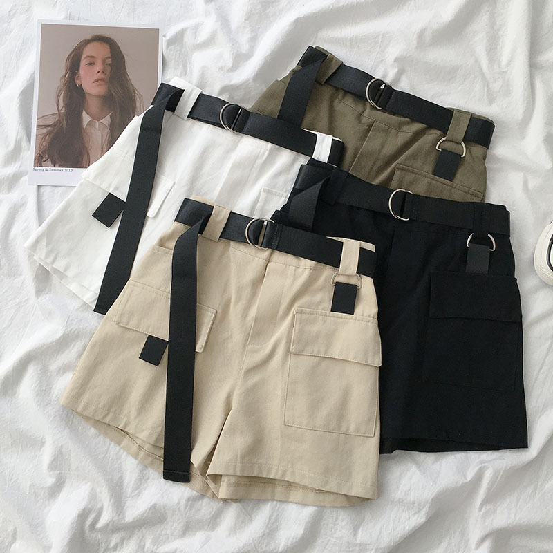 wide leg cargo shorts