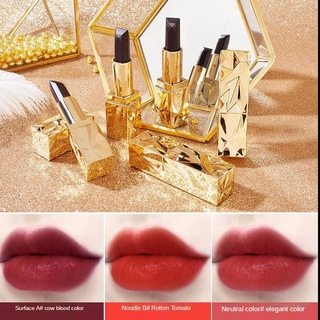 MEIDIANBeauty Lipstick IN Golden Lipstik Luminous Ultima Pemerah Bibir Lip Red Velvet