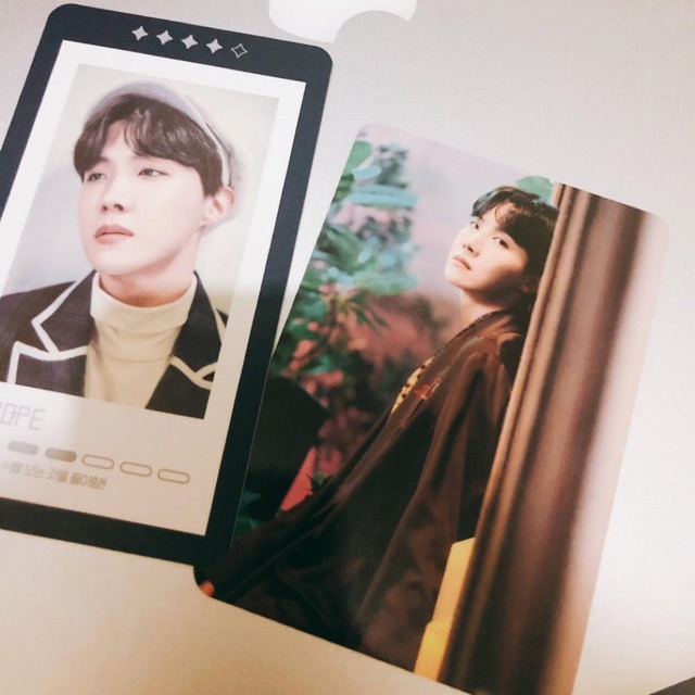 Official Bts Jhope Hoseok 5th Muster Guestbook Mini Photocards Shopee Philippines
