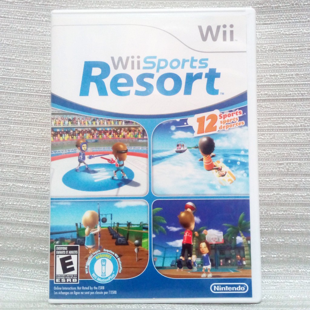 wii sports resort games