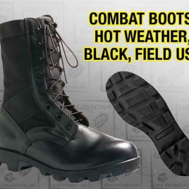 combat boots shopee
