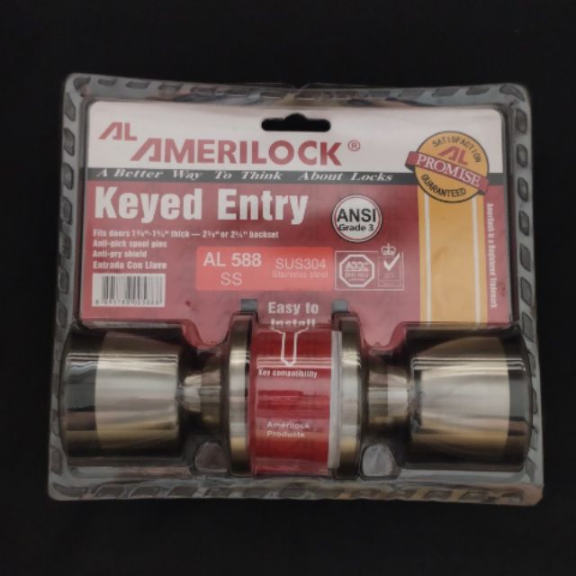 Amerilock Doorknob AL588 | Shopee Philippines