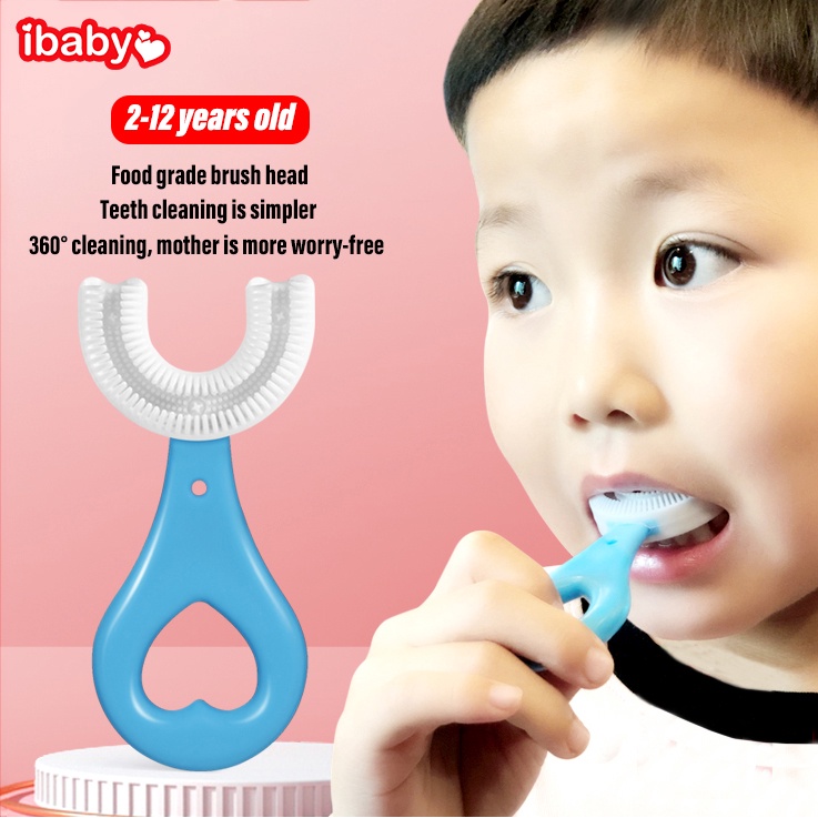 iBaby U Shape Toothbrush For Kids Toddler Baby 212 Years Old Children
