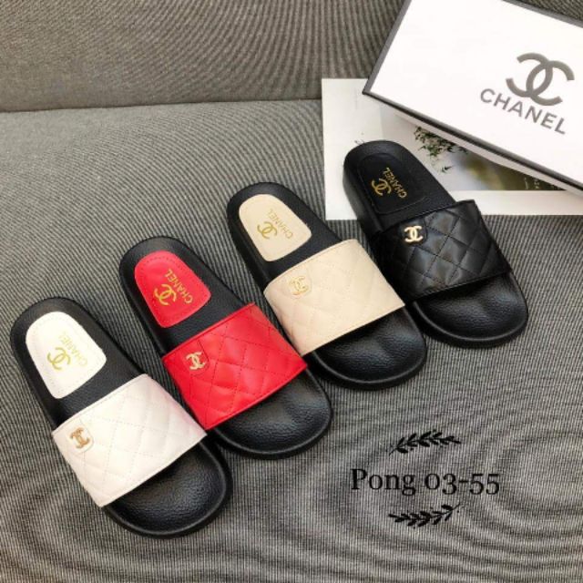 chanel slippers