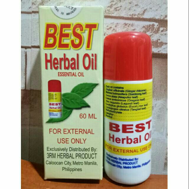 BEST HERBAL OIL Original 60ml Shopee Philippines