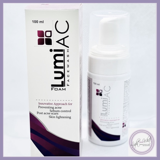 d acne foam face wash