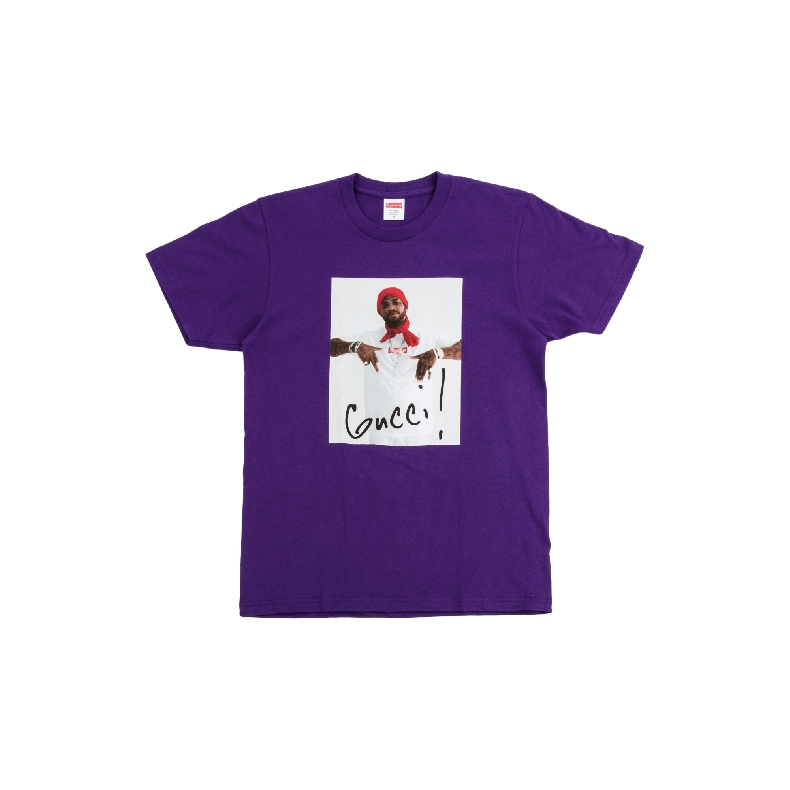 supreme t shirt purple