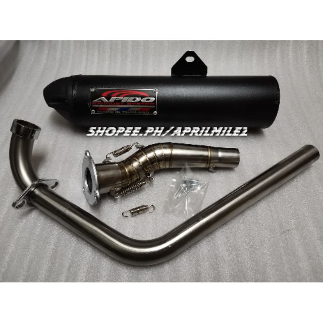 Apido Pipe V3 for Raider 150 carb (black) | Shopee Philippines