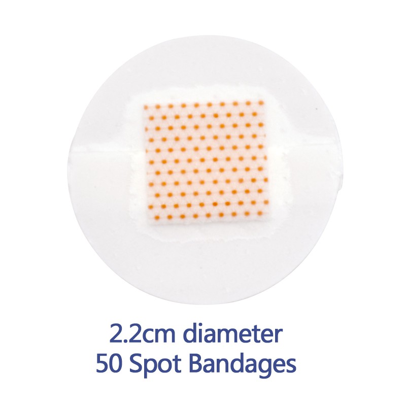 large round bandages