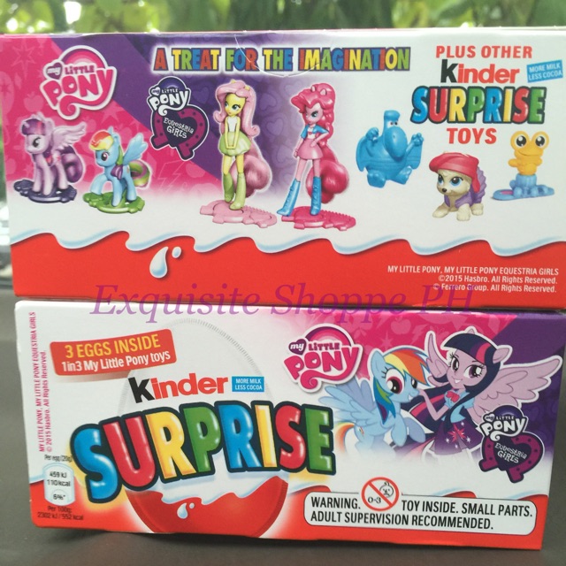 my little pony kinder surprise