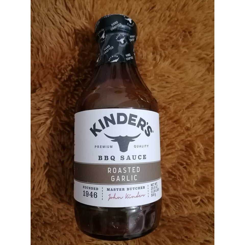 Original Kinder's BBQ Sauce (Roasted Garlic) Shopee Philippines