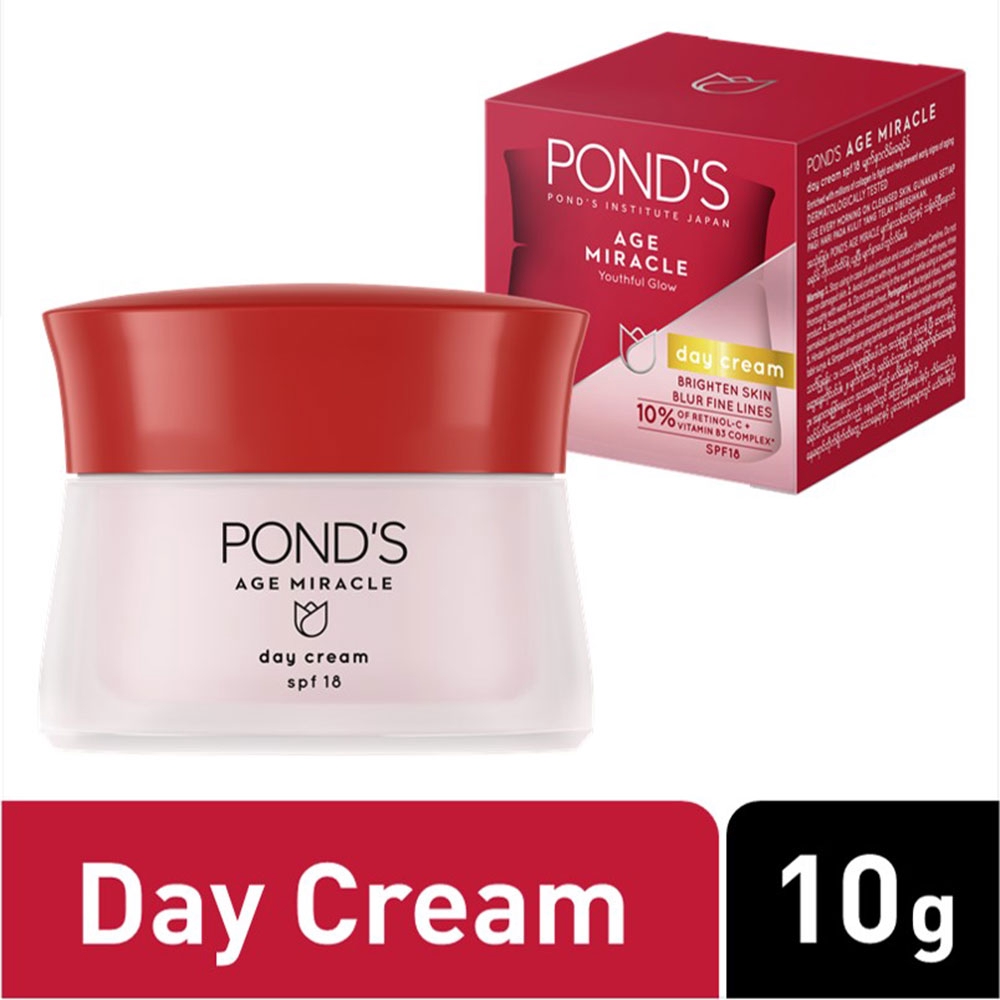 Pond's Age Miracle Youthful Glow Day Cream 10g | Shopee  