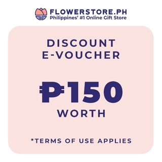 FlowerStore.ph P150 e-Voucher