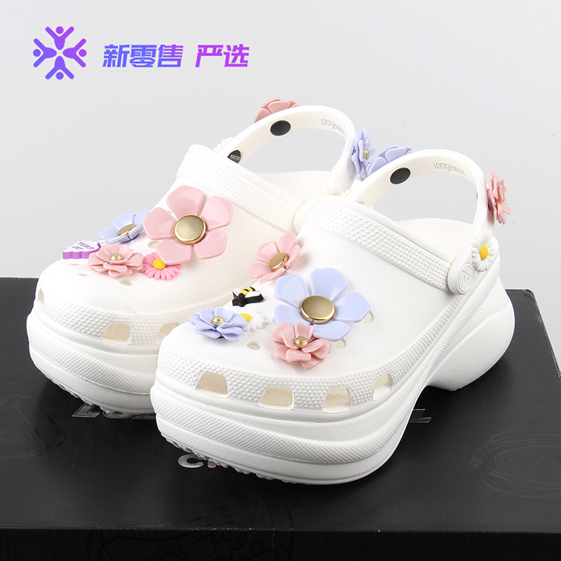 crocs women's platform shoes