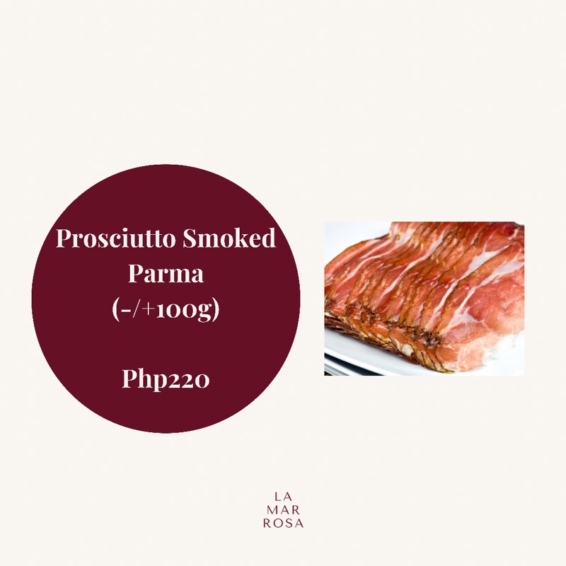 Prosciutto Smoked Ham 100g Pili Shopee Philippines