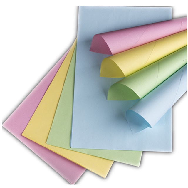100pcs 1 ream Carbonless Paper, Carbonized Paper, Top, Middle and Bottom for Receipt and