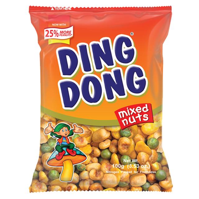 Ding Dong Mixed Nuts 100g x 6 Shopee Philippines
