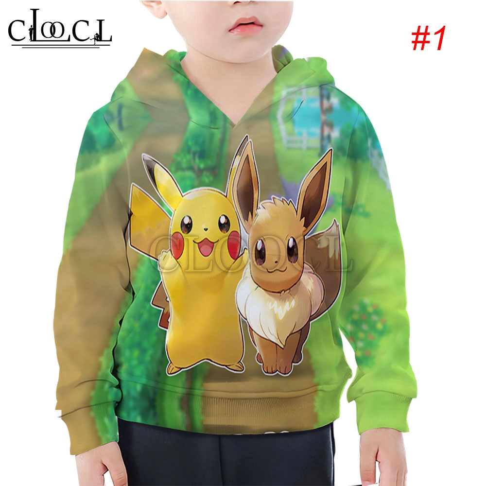 Hx Anime Pikachu 3d Print Kids Casual Hoodies Shopee Philippines - roblox anime hoodie download