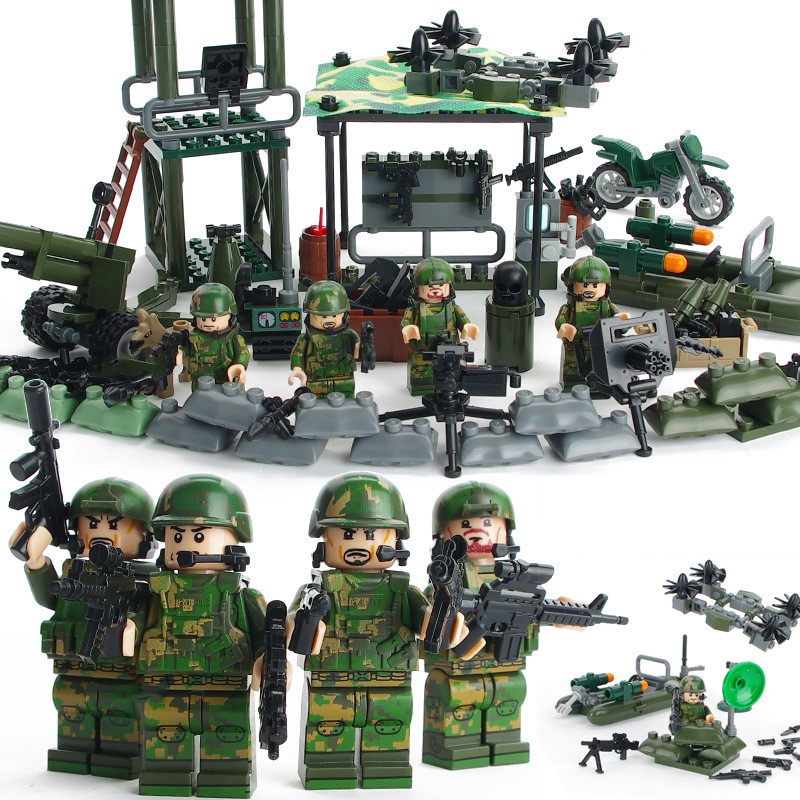 Lego Military Set Army Jungle Special 