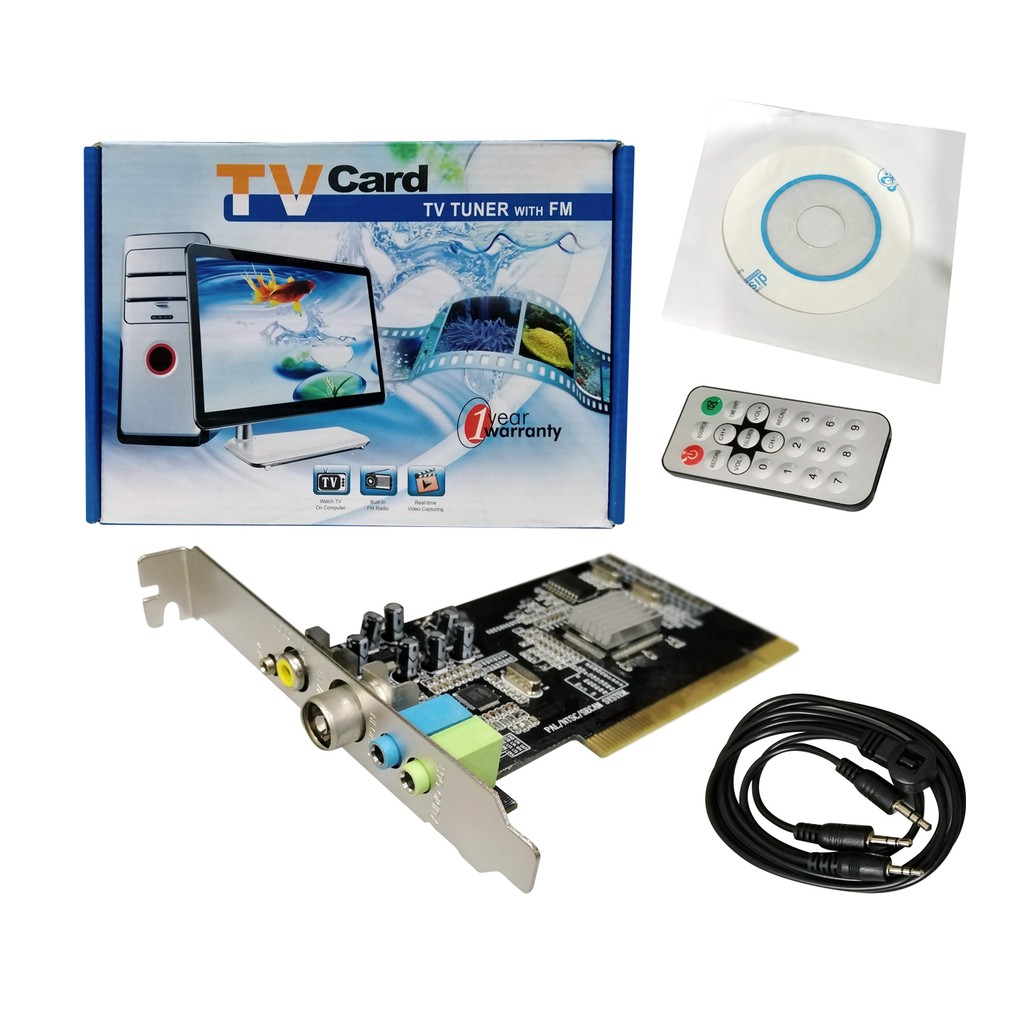 TV Card / PCI TV Card / TV Tuner with FM | Shopee Philippines