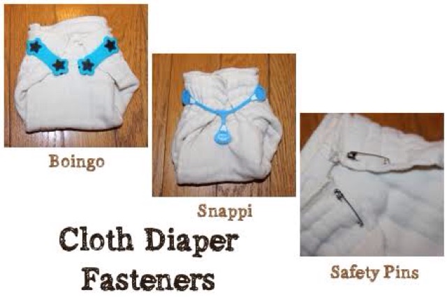 Boingo cloth diaper fasteners (orange 