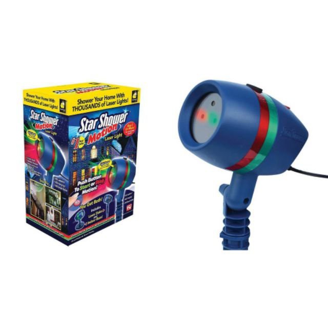 christmas motion laser