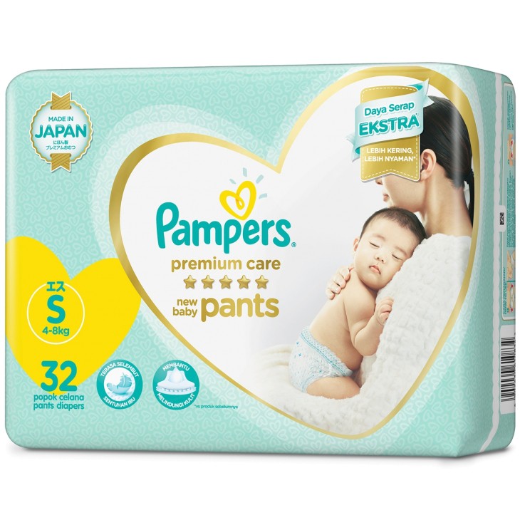 pampers premium care 4 pants