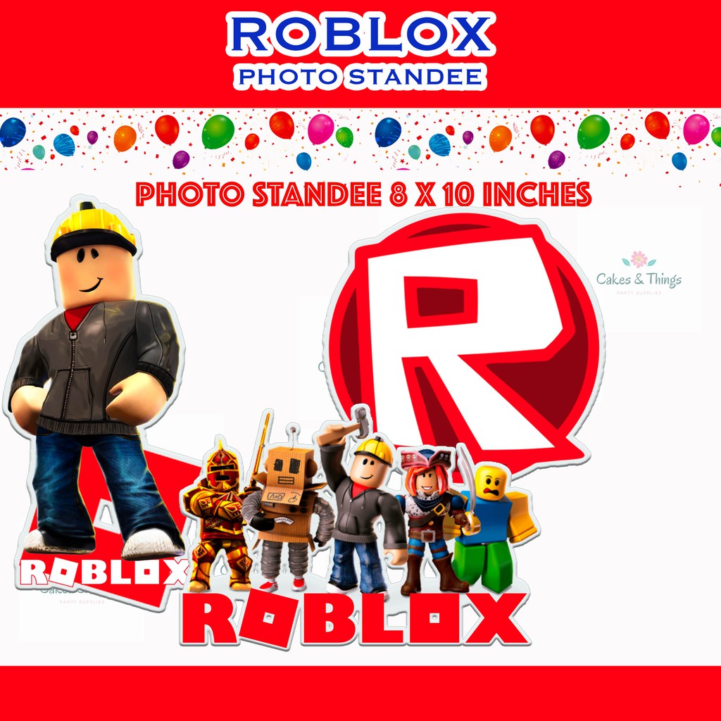 Roblox Photo Standee (8 x 10 inches) Tabletop | Shopee Philippines