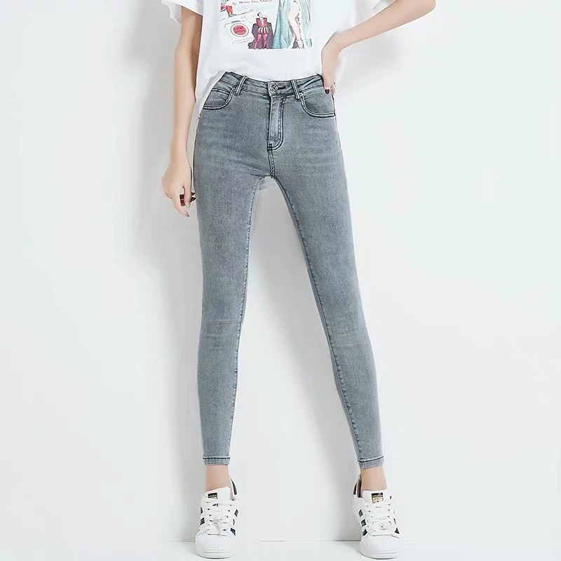 gray skinny pants