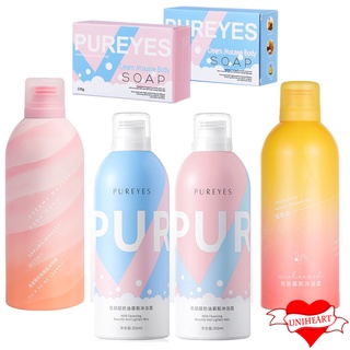 UNIHEART PUREYES Products Cream Mousse Shower Gel/ Cloud Bath Mousse/ Cream Mousse Body Soap