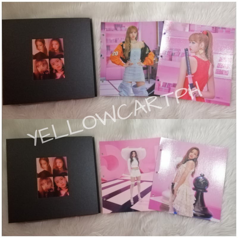 ON HAND BLACKPINK SCRAPBOOK OFFICIAL WITH MEMBER 