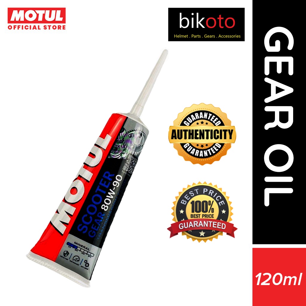 ORIGINAL MOTUL Scooter Gear Oil 80W90 120ML Shopee Philippines