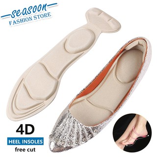 Women's thickening massage high heels insole comfortable anti-pain breathable cushion shock insoles