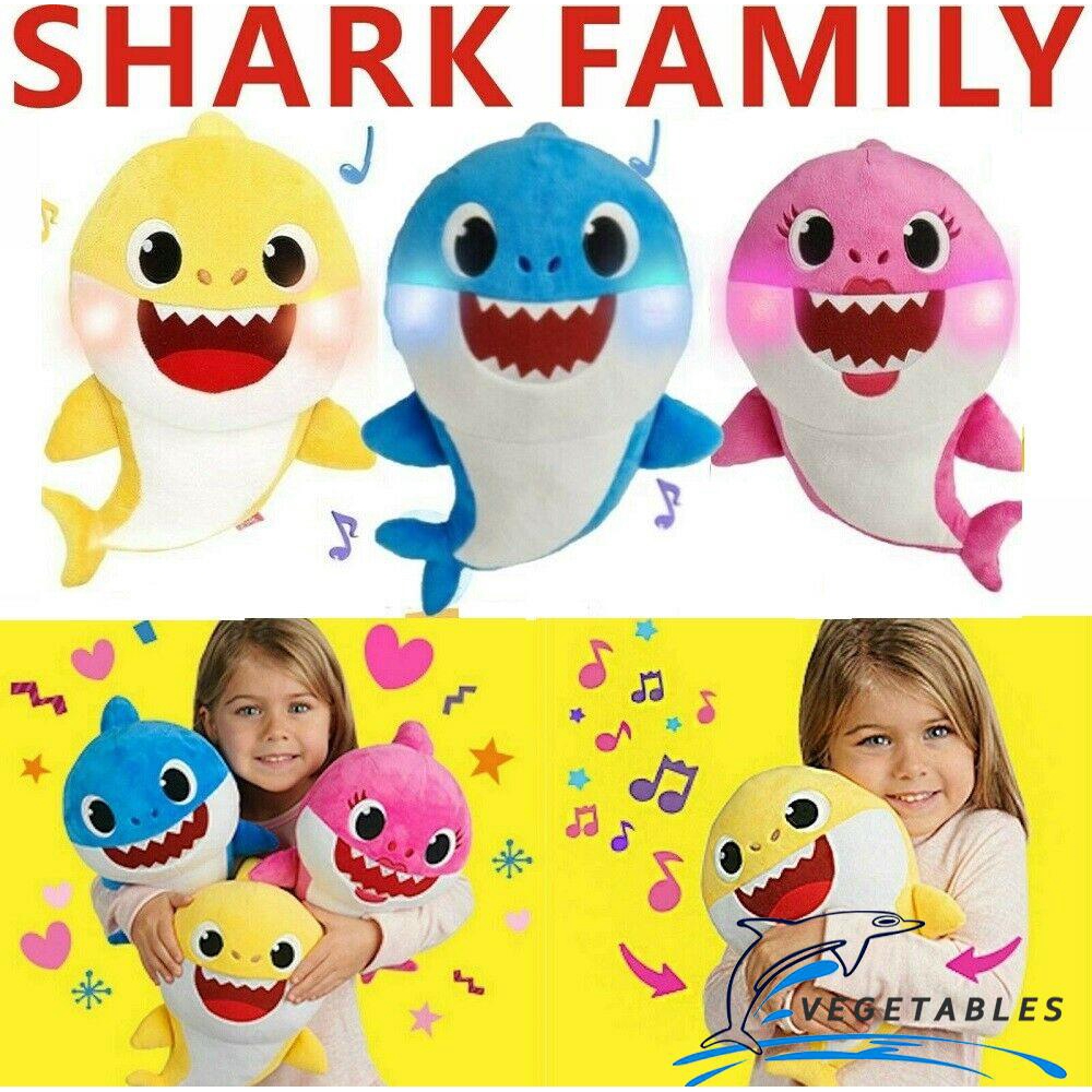 baby shark plush toy english