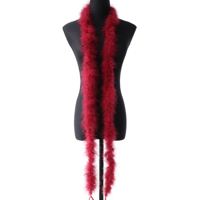 Dancing Wedding Crafting Party Dress Up Halloween Costume Decoration Violet 14 Gram 2 Yard-Long Marabou Feather Boa 