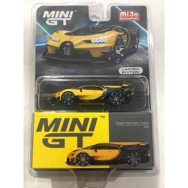 Mini Gt Mijo Exclusive Limited Edition Bugatti Vision Gran Turismo ...