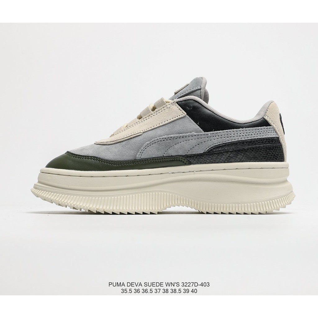 puma thick bottom shoes