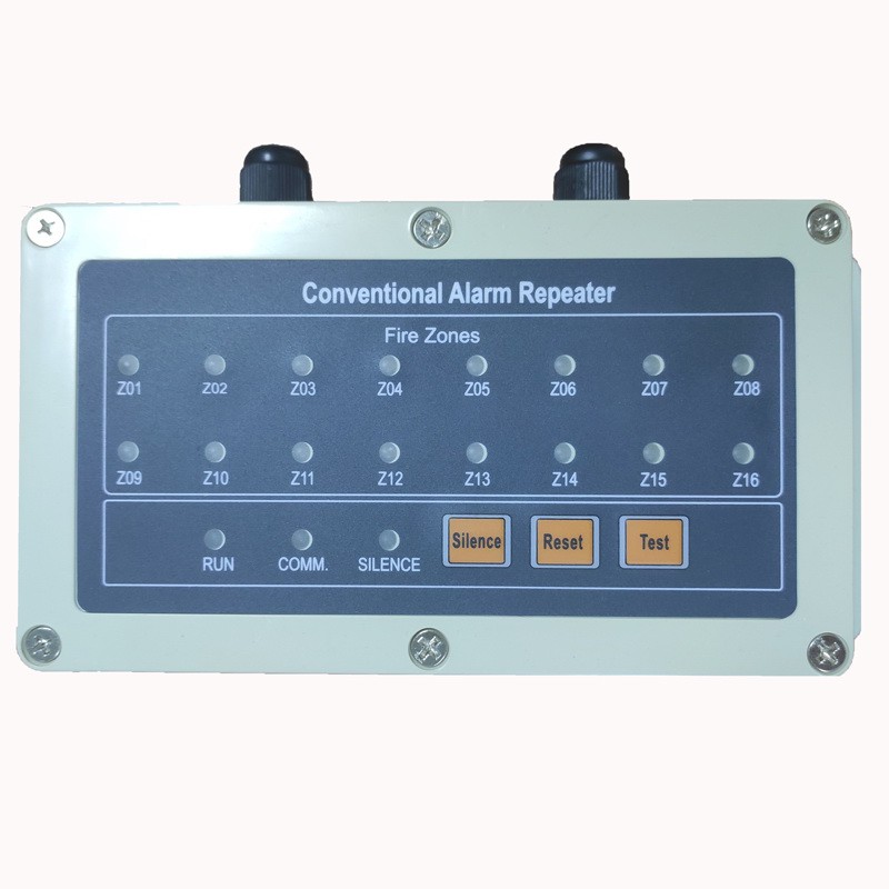 rs485-repeater-conventional-remote-fire-alarm-annunciator-panel-16zones