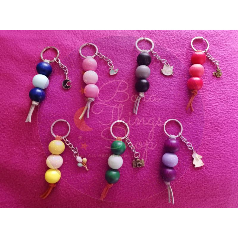 Kpop Bts Wood Keychain Bts Mic Color Inspired Shopee Philippines